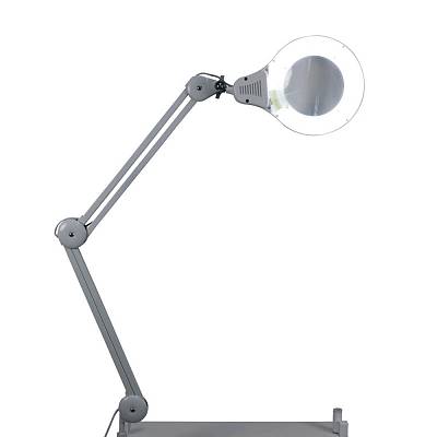 Лампа-лупа кольцевая на струбцине: вид 2