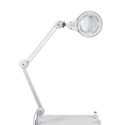 Лампа-лупа кольцевая на струбцине: вид 0