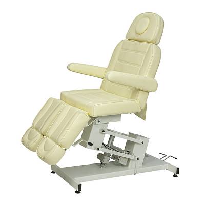 Педикюрное кресло МД-834, 1 мотор, слоновая кость: вид 0